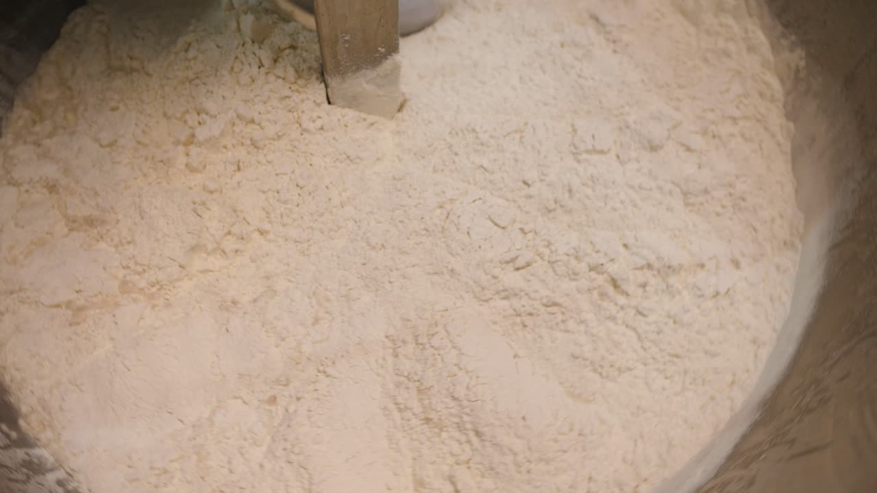 부 서리에서 밀가루를 는 것