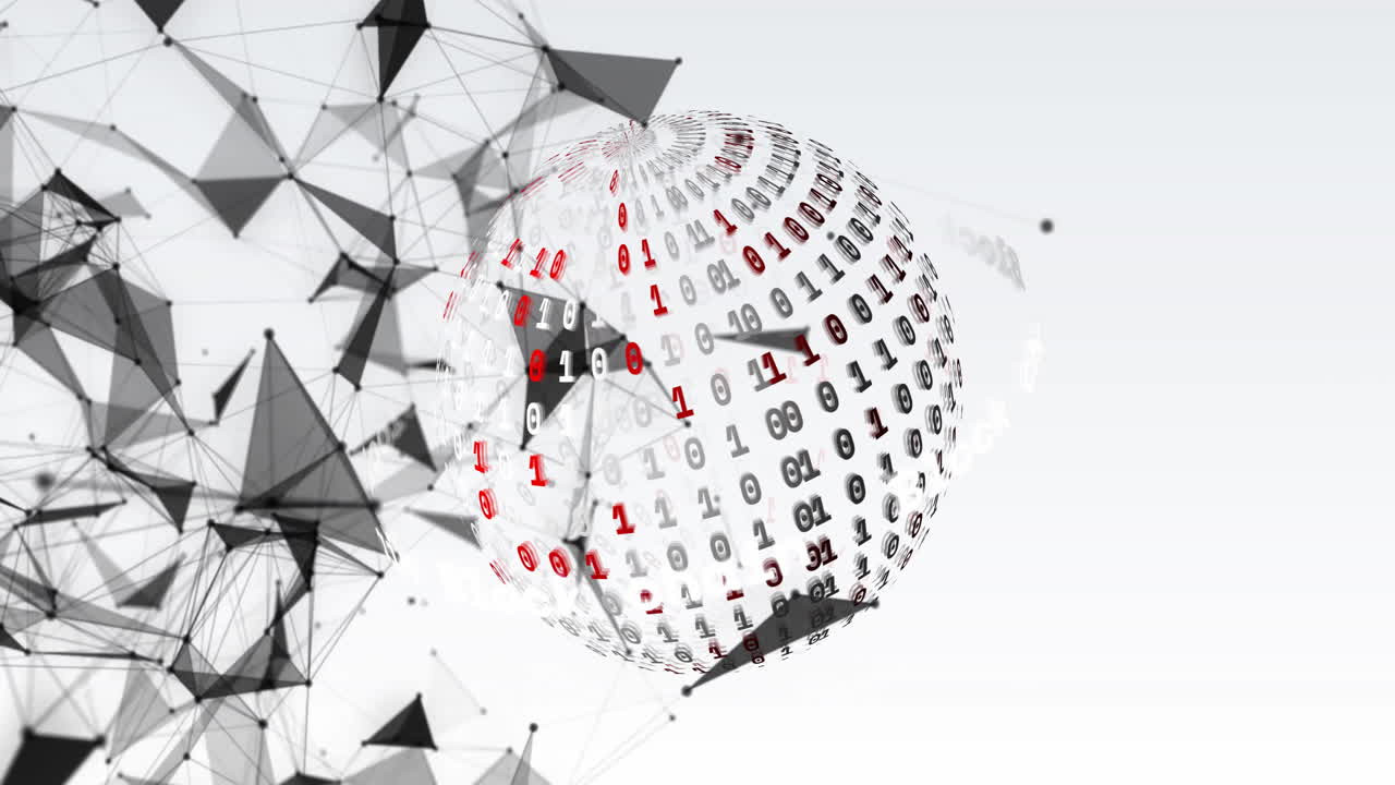 Animazione di una rete di connessioni ed elaborazione dati sul globo