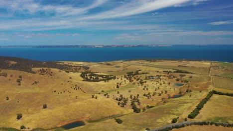 Drone-view---Kangaroo-Island-from-Cape-Jervis