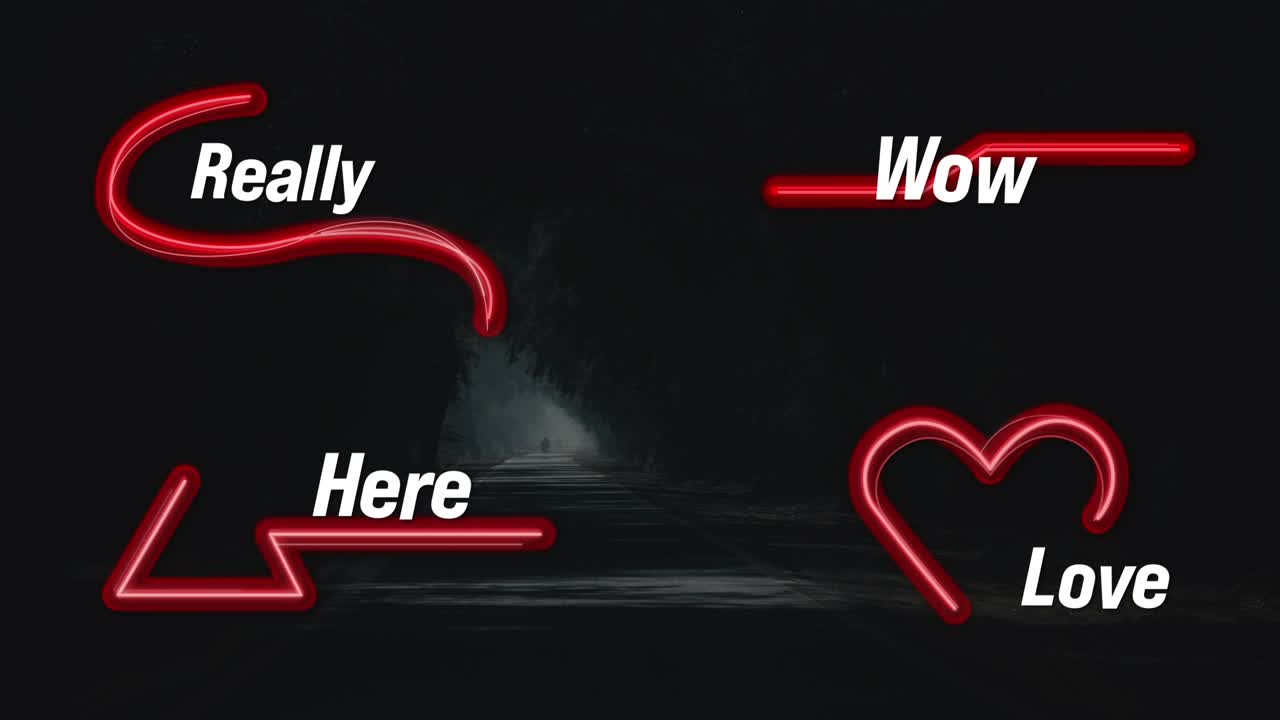A dark and mysterious road with a solitary figure