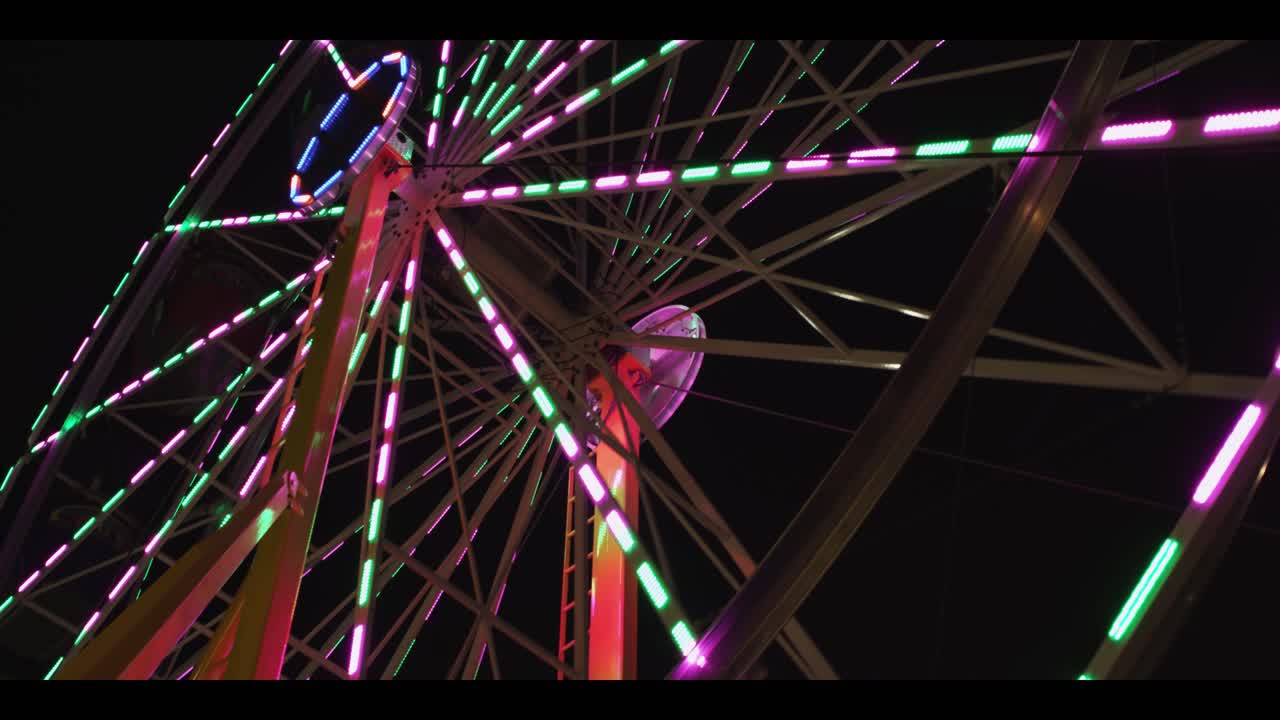 Ferris Wheel extreme close up