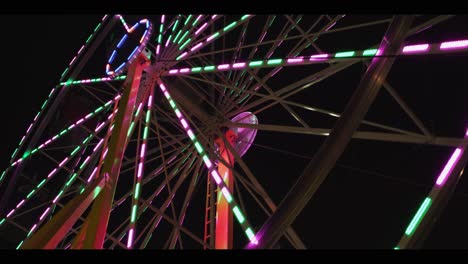ferris wheel extreme close up