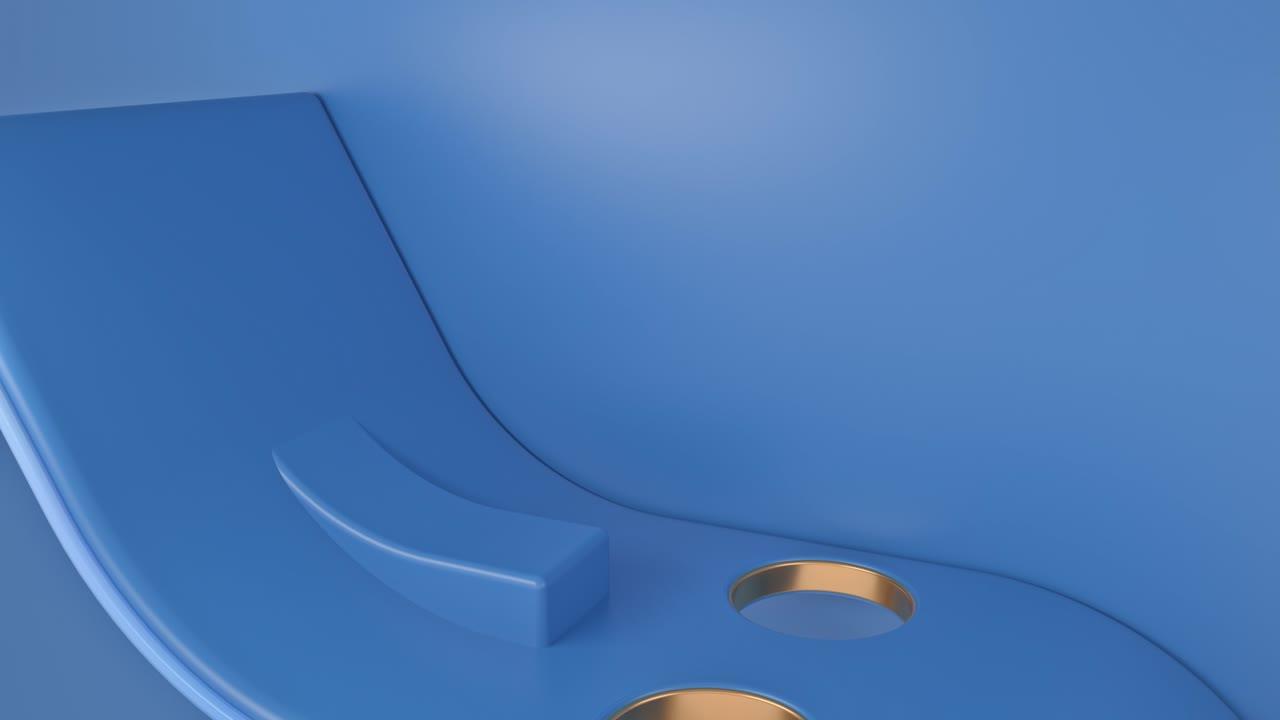 추상적인 3d 기하학적 배경과 다채로운 공