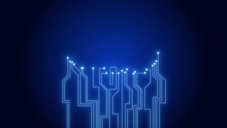4k future modern cloud computing online storage low poly loop animation