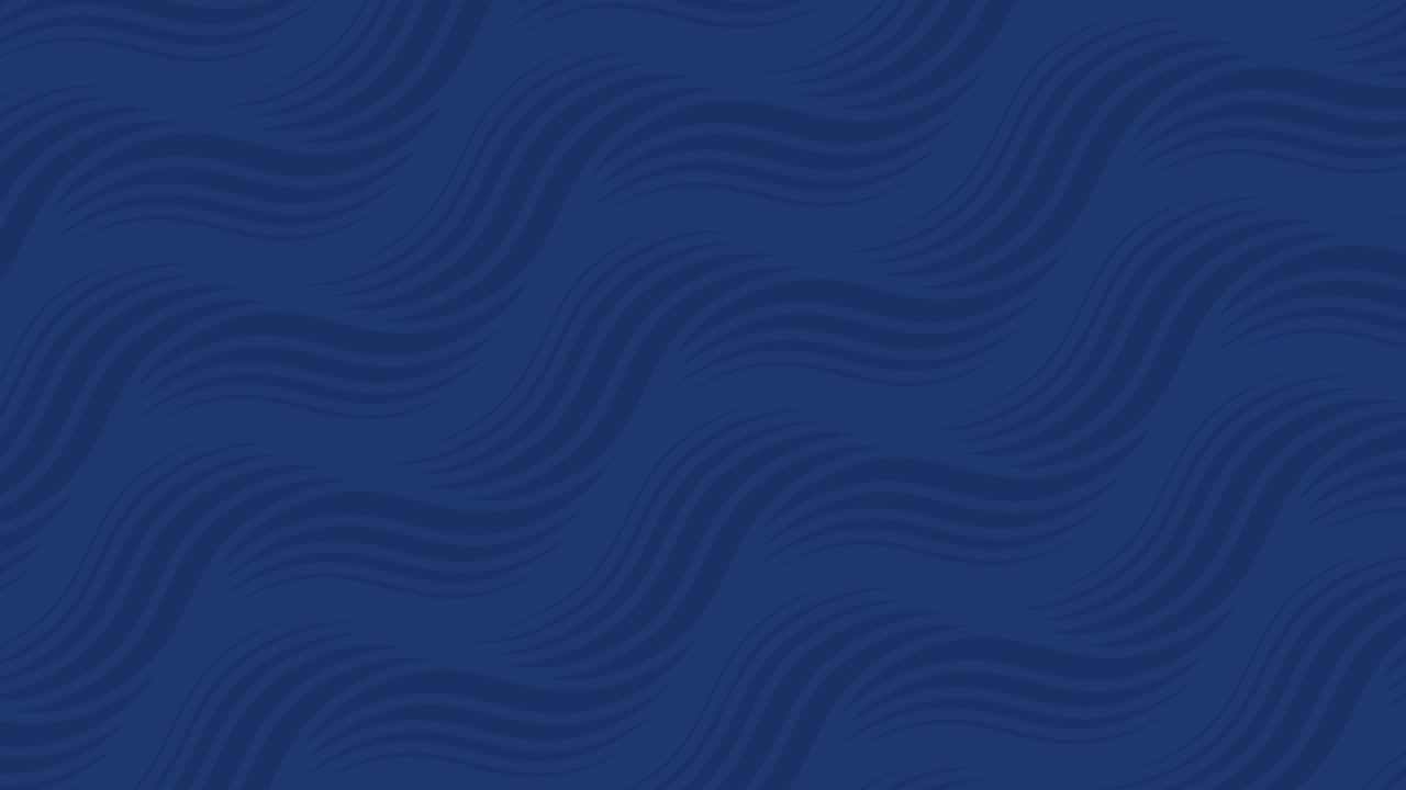 Abstract Blue Background with Moving Wavy Lines