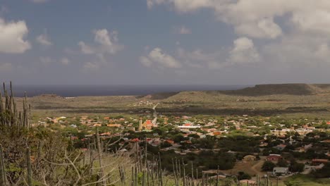 the small town rincon on bonaire