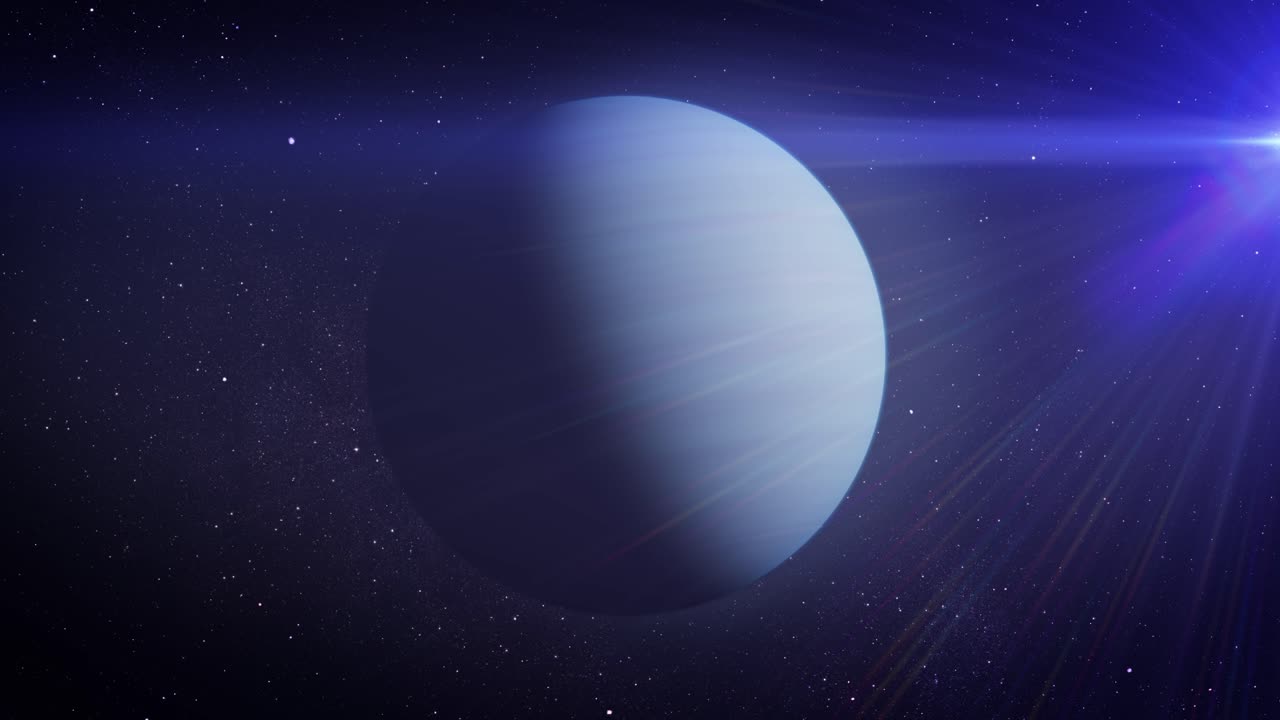 neptuno en el espacio