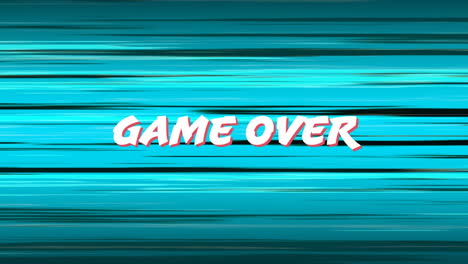 arcade gaming game over