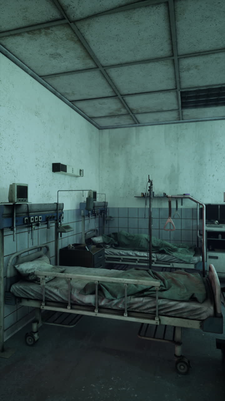 Abandoned hospital ward evokes memories of past care and forgotten stories