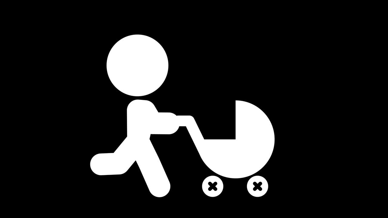 le chariot de bébé