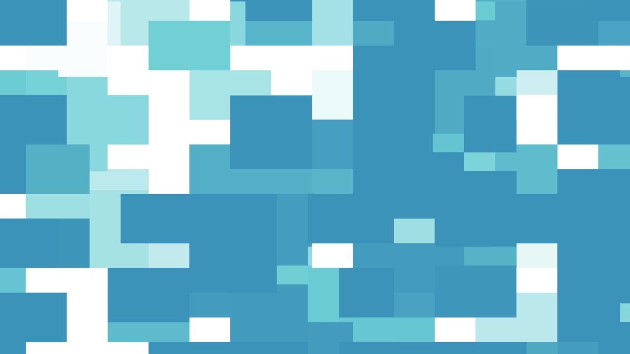 Beautiful graphic art formed using an interesting pattern of blue and white squares.