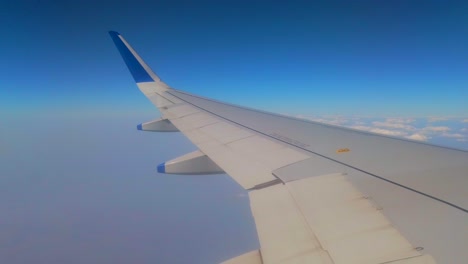 clouds view from flight mumbai to vijayawada in india