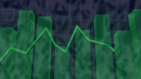 animación del procesamiento de datos sobre las células del virus