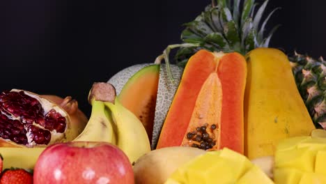 a vibrant assortment of various fresh fruits