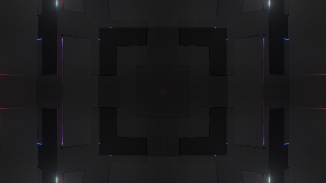 네온 기하학적 추상 배경