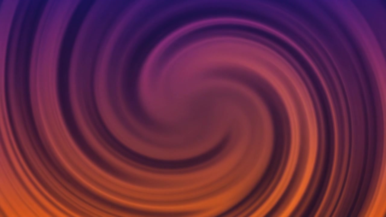 Sfondo sfumato astratto vorticoso con tonalità viola e arancioni