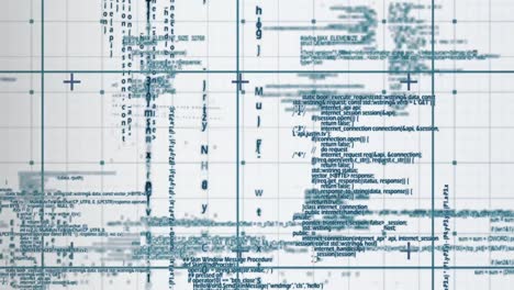 Digital animation of matrix