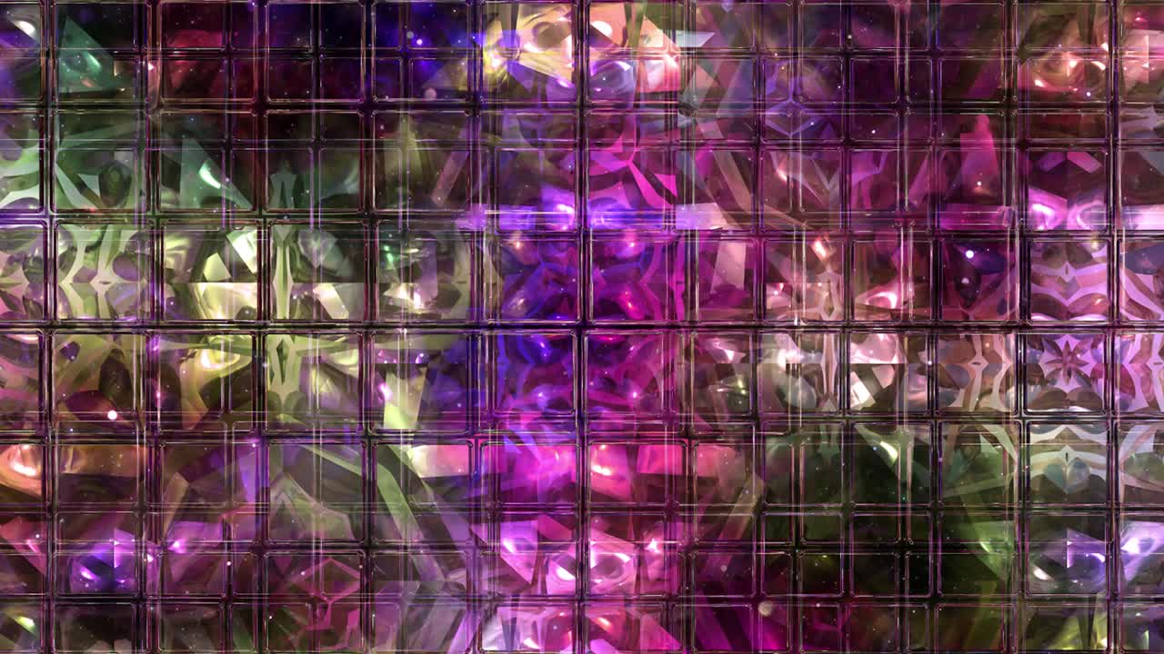 animación abstracta, fondo líquido, hermosa película de pintura digital, película de fondo abstracta, animación caleidoscopio video de stock