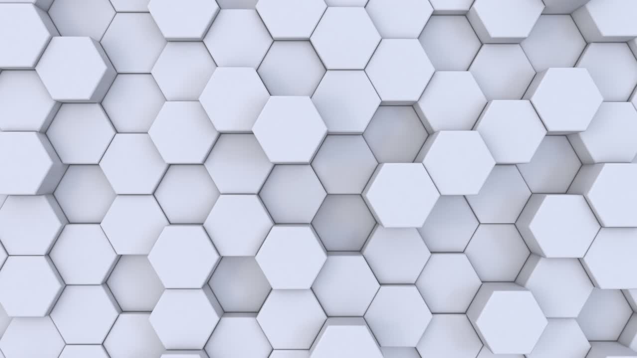 abstracto moderno hexágono blanco fondo geométrico