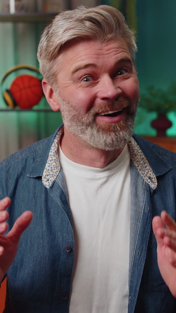 Surprised middleaged man shocked by sudden victory good win news celebrating lottery jackpot luck