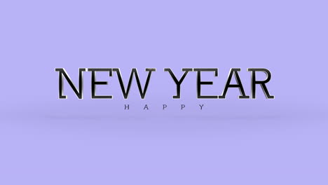 Elegance-style-Happy-New-Year-text-on-purple-gradient