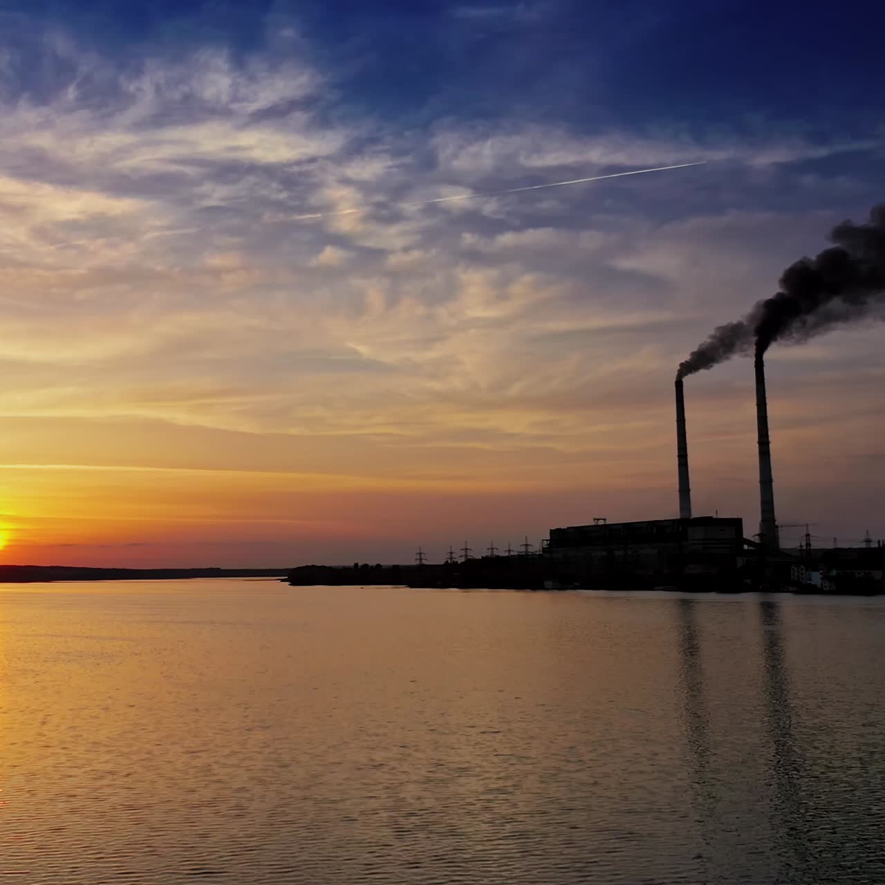 Beautiful Colorful Sunset