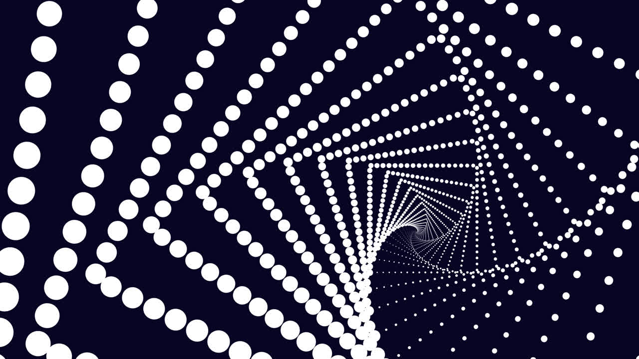 Abstract Dotted Tunnel Vortex Background
