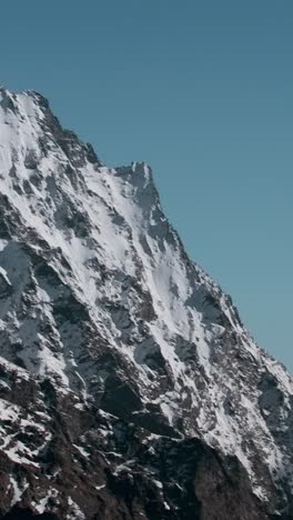 snow-capped mountain peaks