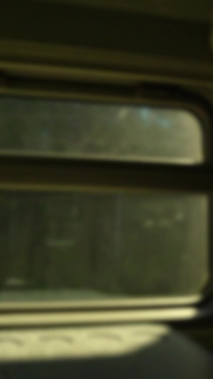 Blurry View of Forest from Moving Train Window