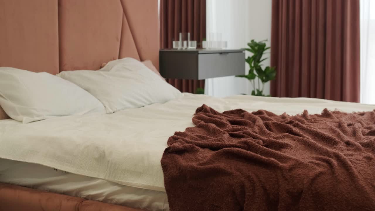 Modern stylish interior of apartment. Home interior design. New apartment renovation