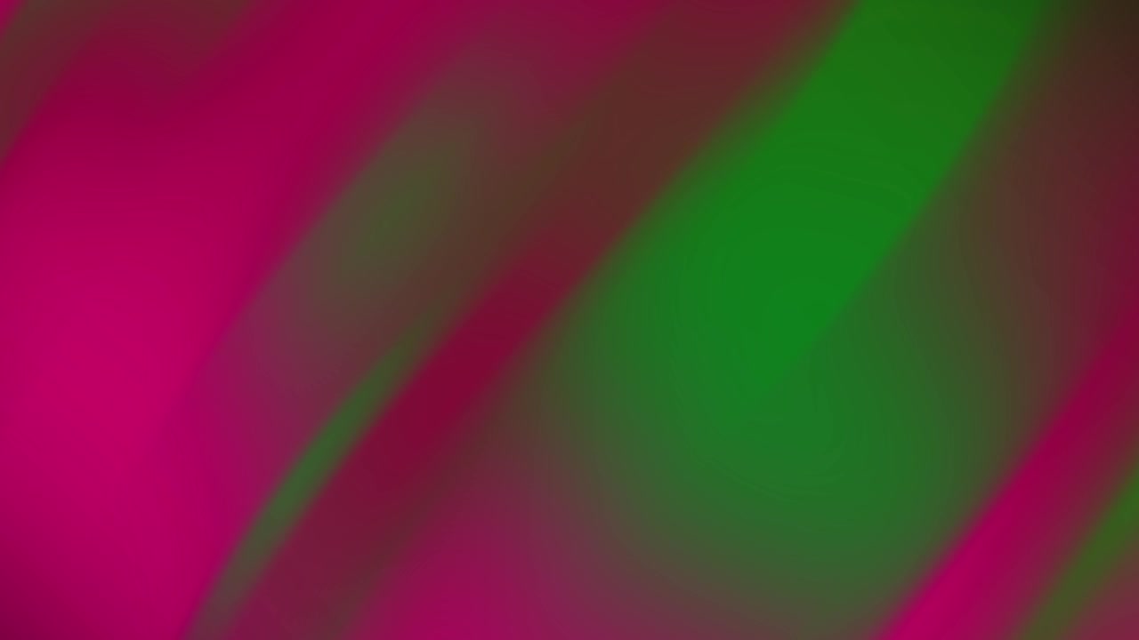 Fondo de movimiento abstracto con degradado de color verde y magenta