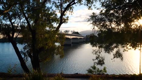 Puente-Sobre-El-Río-Fitzroy---Amanecer