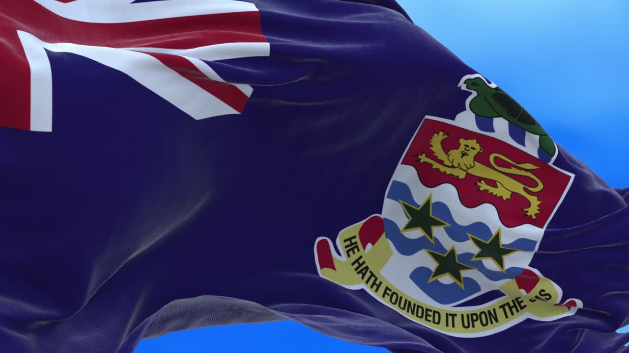 케이먼 제도 발의 끊임없는 루프.