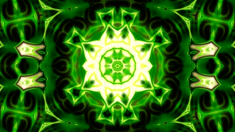 movimiento de fondo de kaleidoscopio abstractamente colorido