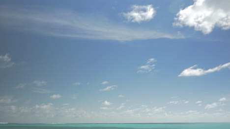 Empty-deck-chair-on-the-ocean-coast-Vacation-scene