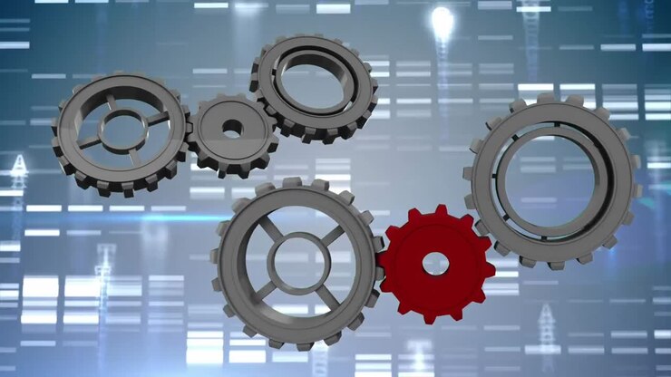 Different size gears