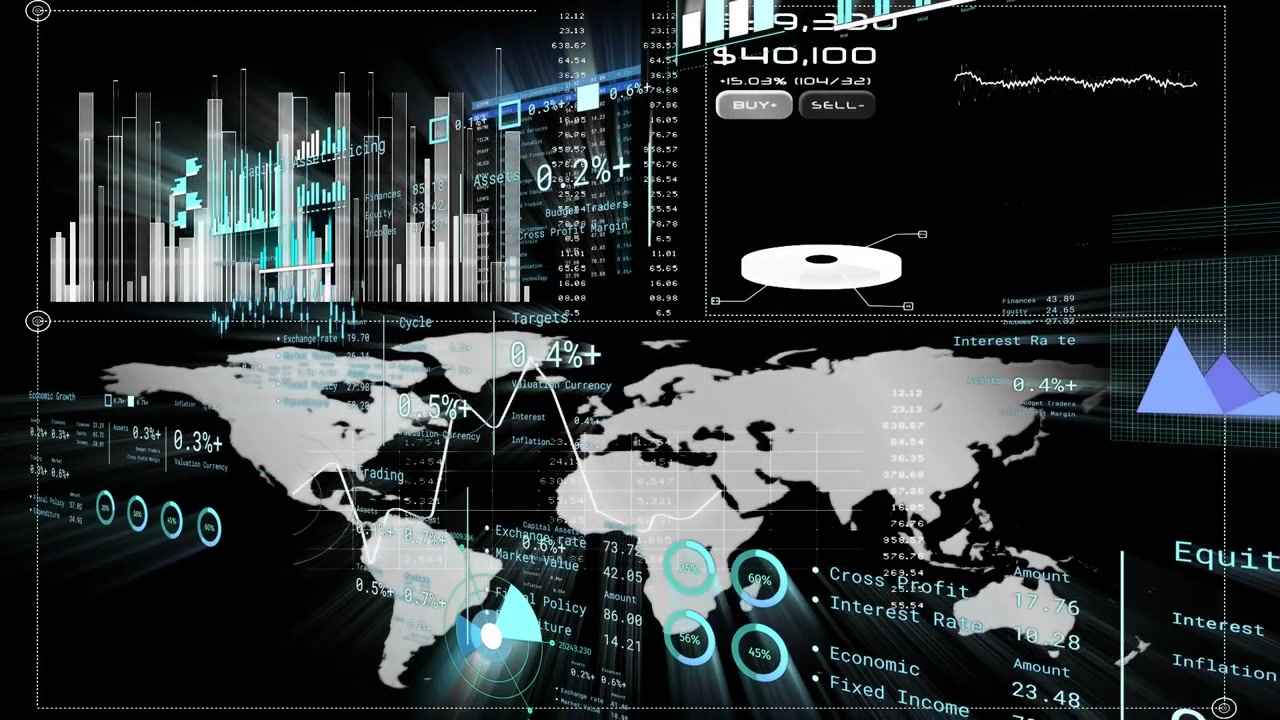 Incoming data pulse arriving, map data dashboard animating bars, tracing line, showing metrics