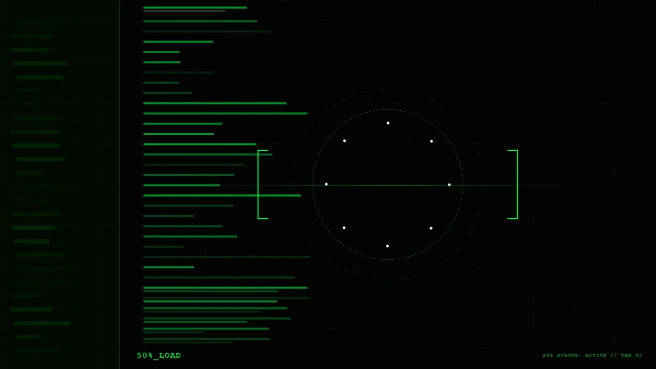 Digital Loading Interface with Green Data Visualization