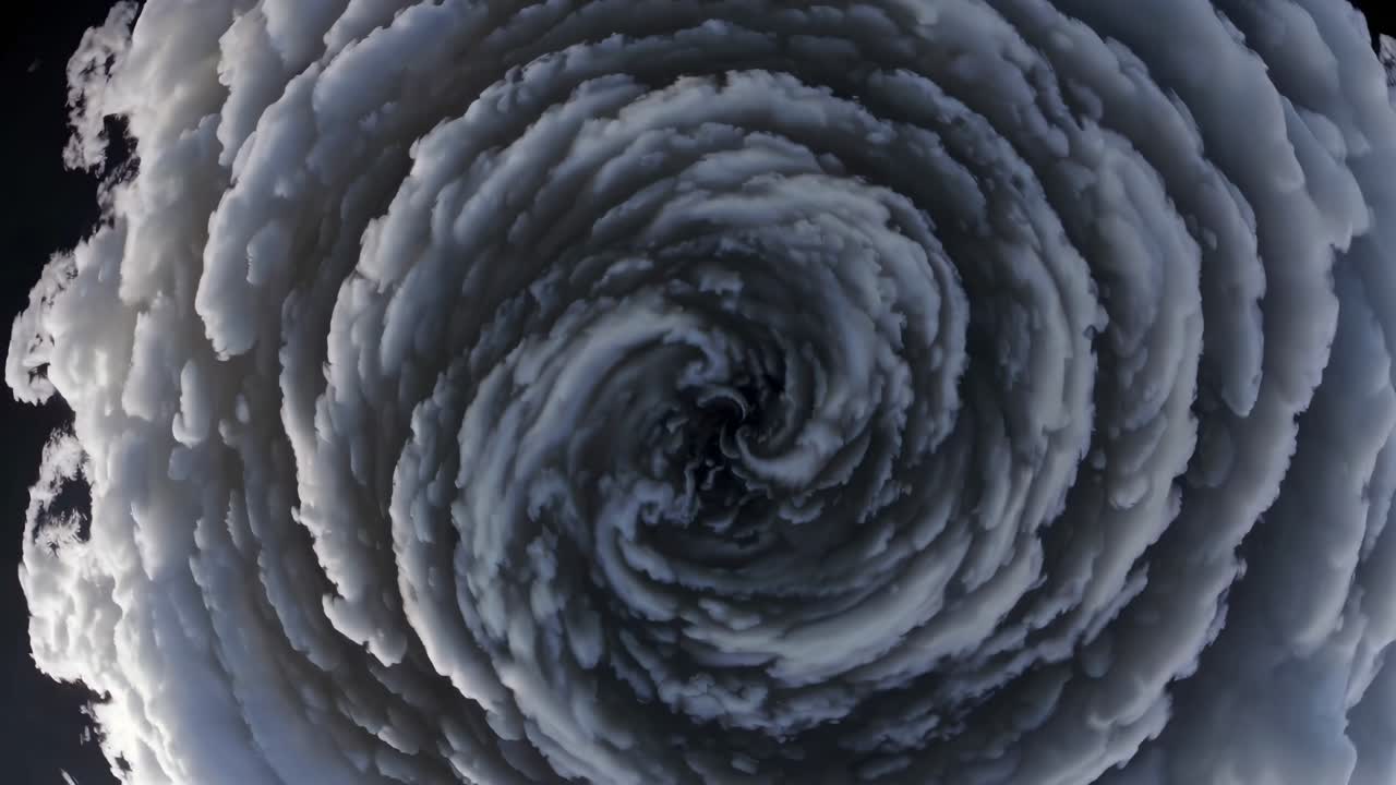 Spiral Cloud Formation