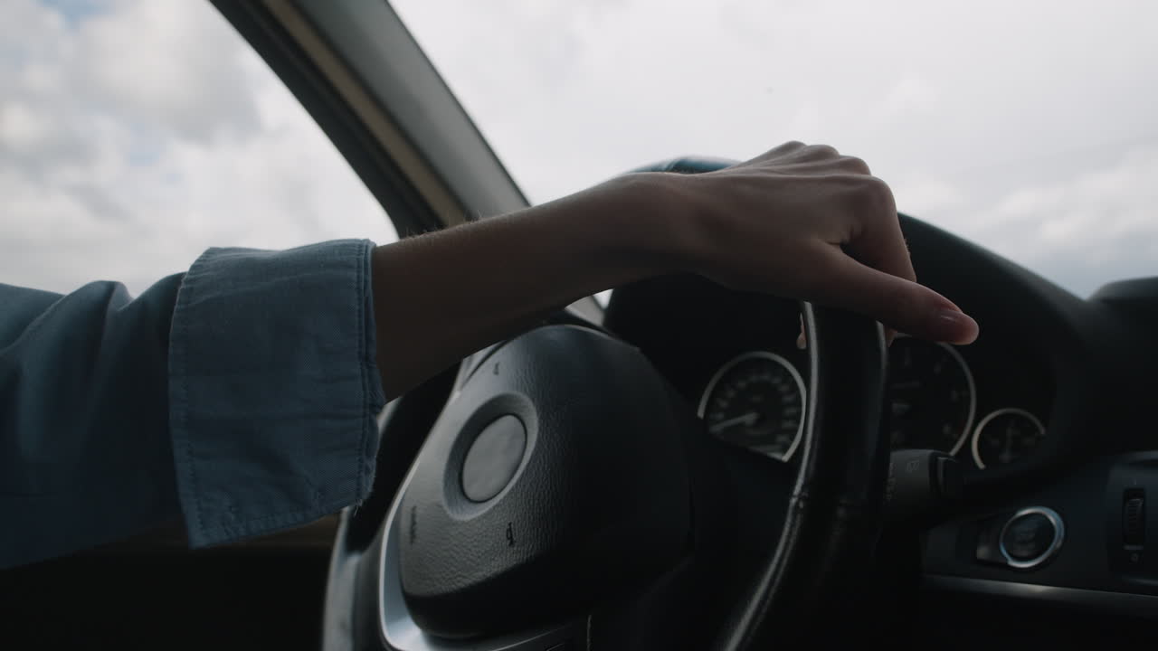 차를 운전하는 것