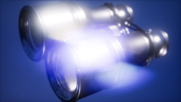Flying Old Military Binoculars