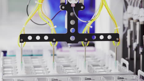 laboratorio químico y biológico para la detección de virus asesinos mortales