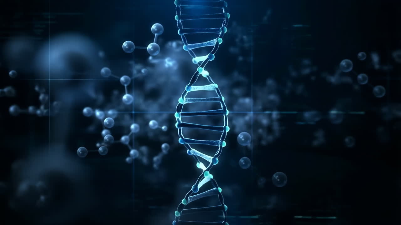 Digital Representation of a DNA Double Helix