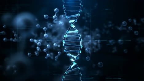 digital representation of a dna double helix