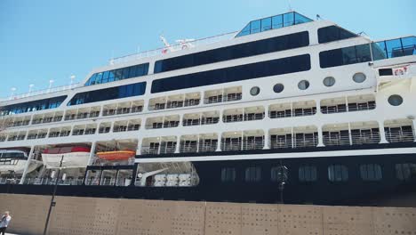 cruise ship at port