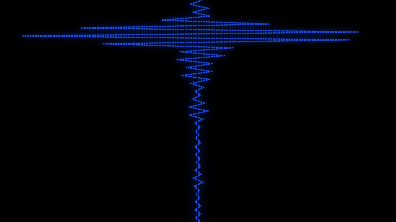 오디오 스트럼 오디오 비주얼라이저 선형 라인 모션 그래픽