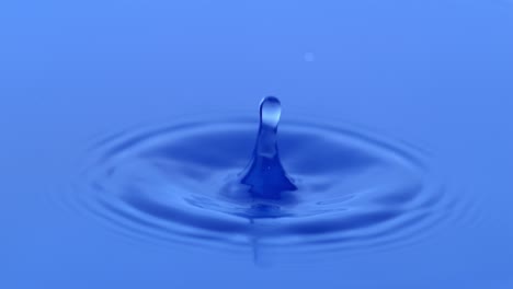 water drop in slow motion