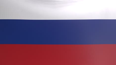 russian flag flapping background animation