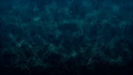 4k dust particle floating in space  (seamless loop)