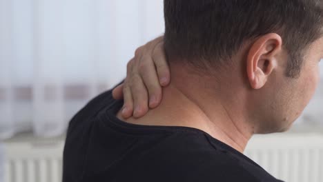 Neck-pain.-Man-with-joint-pain.